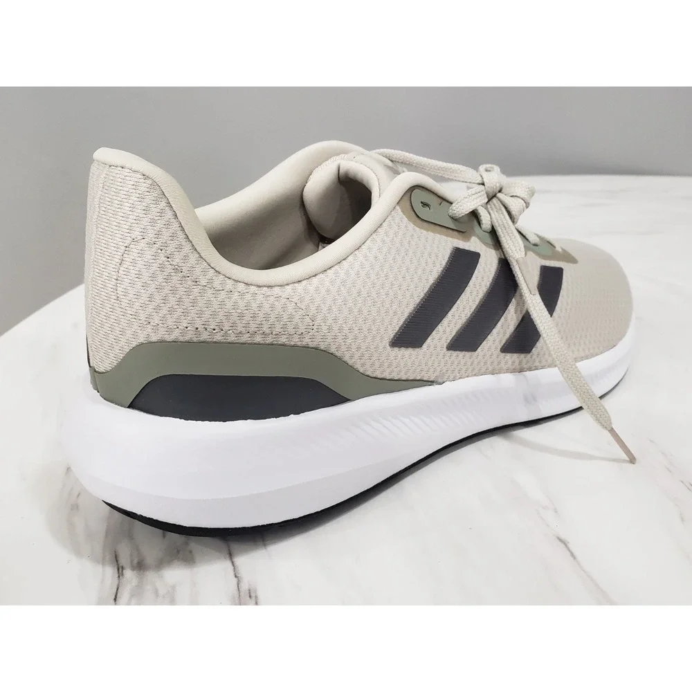 NEW SIZE 13 - Adidas RunFalcon Men's Running Shoes Green Gray Athletic‎ Sneakers